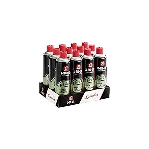 3-EN-UN Technique • Super Dégraissant • Aérosol • Rapide et puissant • Ne laisse aucune trace après le nettoyage • Sans solvant chloré • 500 ML • Carton de 12