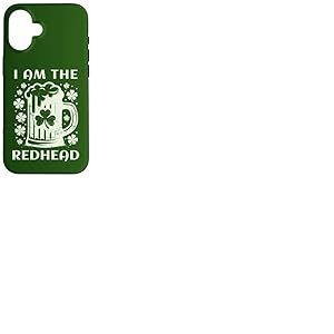 Je suis la Redhead Funny St. Patrick's Coque pour iPhone 16