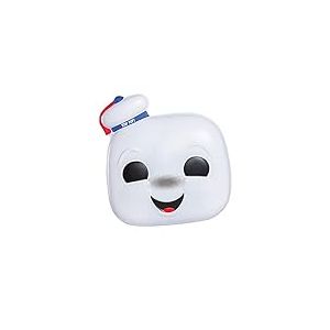 Jakks Pacific Masque Stay Puft Bibendum Chamallow Funko Pop Style Accessoire de Déguisement taille unique et tout âge 123969-AMZN Blanc