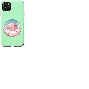 Sakura Mochi endormi - Dessin animé kawaii Coque pour iPhone 11 Pro Max