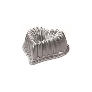 Nordic Ware 55548 Moule à Gâteau Design Elegant Heart Fonte d'Aluminium