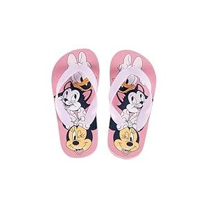 CERDÁ LIFE'S LITTLE MOMENTS Sandales Minnie au design amusant et aux couleurs vives pour la plage, la piscine et l'utilisation quotidienne, Flip Flop Minnie, 30/31 EU