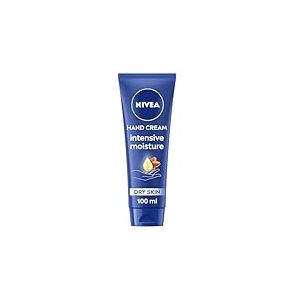 NIVEA Cr&egrave;me hydratante intensive pour les mains (100 ml), cr&egrave;me nourrissante pour les mains &agrave; l'huile d'amande et au beurre de karit&eacute;, lotion hydratante quotidienne intensive pour les mains s&egrave;ches