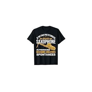 Saxophoniste Musicien Saxo Jazz Musique Cadeau Saxophone T-Shirt