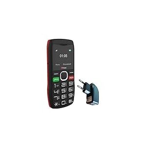 TTfone TT880 Téléphone Mobile Facile à Utiliser pour Les Seniors et Les Personnes Âgées - Téléphone à Gros Boutons avec Bouton d'Assistance d'urgence - (avec Chargeur Secteur)
