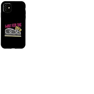 Design de montagnes russes Wait For The Drop pour femmes et filles Coque pour iPhone 11