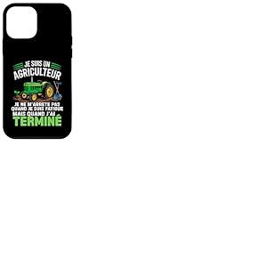 Agriculteurs Fermier Tracteur Fermiers Je Suis Agriculteur Coque pour iPhone 12 mini