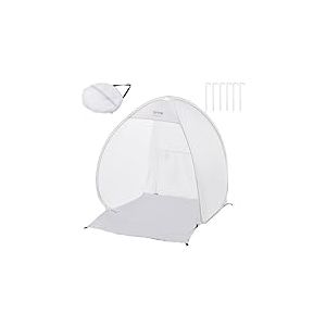 VEVOR Abri de Peinture en A&eacute;rosol Portable, Tente de Peinture 102x102x89 cm, Cabine de Peinture avec Plancher Int&eacute;gr&eacute;, Fen&ecirc;tre d'&Eacute;chappement et Sac de Rangement, pour Pulv&eacute;risation de Peinture Meuble