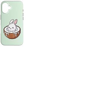 Lapin Mignon en Coco Tropical Coque pour iPhone 16
