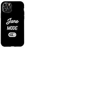 Mode Jane Activ&eacute; Nom Dr&ocirc;le Coque pour iPhone 11 Pro
