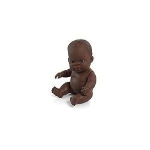 Miniland Miniland31144 Poupée Africaine Polybag Multicolore