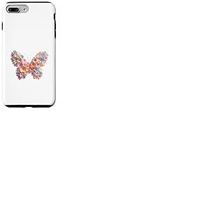 Fleur Papillon Coque pour iPhone 7 Plus/8 Plus