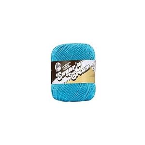 LILY Sucre N 'cr&egrave;me Super Taille Fil, Hot Blue, Big Ball