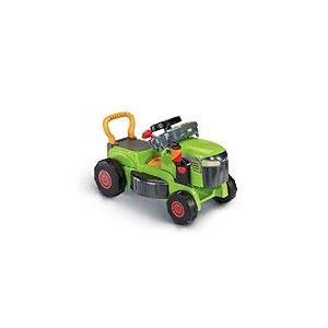 VTech - Super Tracteur Magi Tondeuse Vert - Porteur Pousseur Bébé 3 en 1 - Tracteur Tondeuse Enfant - Jeu Évolutif - Jouet d'Éveil et de Motricité Enfant - Cadeau Bébé Dès 1 an - Contenu en Français