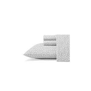 Marimekko Parure de lit en Percale de Coton pour décoration d'intérieur Nette et fraîche, draps, Grise (Pikkuinen Unikko Grey), pour très Grand lit