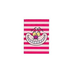 Grupo Erik - Carnet de notes Disney, Le Chat du Cheshire, Couverture en Peluche | Bullet Journal, Notebook Alice au Pays des Merveilles, Bullet Agenda, Carnet Format A5
