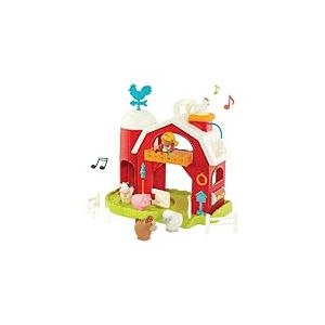 Battat - Musical Barn Playset - Farm Toys - Plays Mary Had a Little Lamb & Farmer in The Dell - Animals - Music & Animal Sounds - Pretend Play Toy, 2 Years +