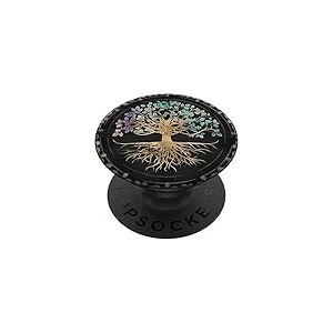 Arbre de vie - Yggdrasil. PopSockets PopGrip Adhésif