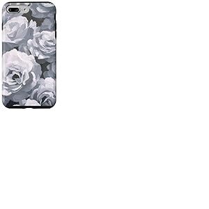 Fleurs Nature Peinture à l'huile Fleurs Roses Coque pour iPhone 7 Plus/8 Plus
