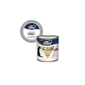 Ma Couleur Sur-mesure par Dulux Valentine – Peinture Laque Glycéro - Grande résistance pour boiseries et ferronneries - Brillant Jaune Safrane 0,5 L