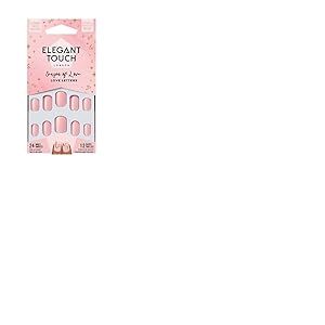 Elegant Touch Season of Love - Lettres d'amour, 12 tailles d'ongles