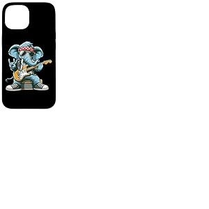 Guitare à Bascule éléphant Cool Attitude Coque pour iPhone 15