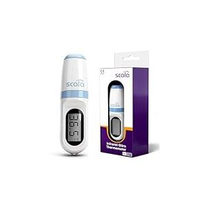 Scala SC 8271 Thermomètre Fièvre Infrarouge Frontal sans Contact