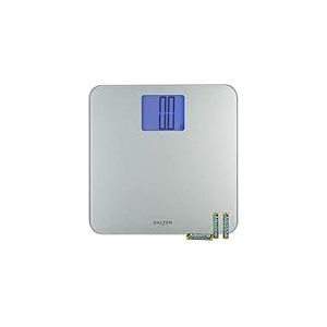 Salter 9075 SVGL3R MAX P&egrave;se Personne Num&eacute;rique, Balance Personnelle &Eacute;lectronique, Capacit&eacute; Maximale 250KG, &Eacute;cran Facile &agrave; Lire, Lecture Instantan&eacute;e Pr&eacute;cise, Mesures en KG ou st/lbs, Argent