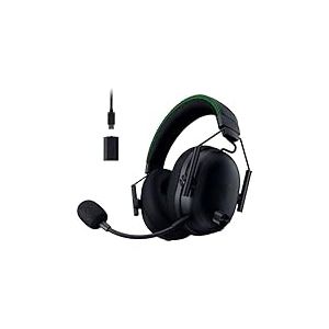 Razer BlackShark V3 Pro Xbox S|X - Casque e-Sport sans Fil avec ANC - Réduction Active du Bruit - Haut-parleurs Triforce 50mm - HyperSpeed 2,4 GHz & Bluetooth - Equilibre Jeu/Chat - Xbox/PC | Noir