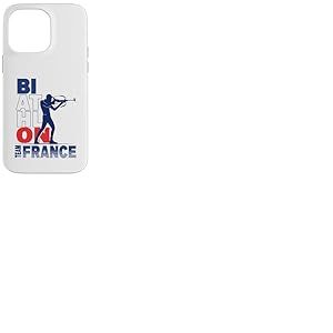 Biathlon Ski de Fond & Tir à la Carabine Team France Coque pour iPhone 14 Pro Max