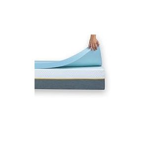 Ferlex Surmatelas visco&eacute;lastique 5 cm, 80 x 190 cm, Particules de Gel, surmatelas pour Matelas et canap&eacute;