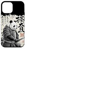 Panda Samouraï Art Calligraphie Japonaise 武士パンダ Culture Coque pour iPhone 12 mini