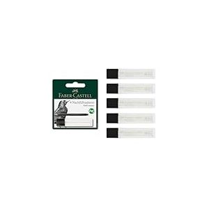 FABER-CASTELL 205267 - Gomme de rechange Precision Eraser Pen, 20 recharges pour stylo gomme