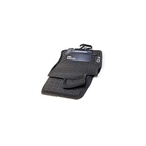 Audi 83B061501041 Lot de 2 Tapis de Sol Avant en Caoutchouc pour Toutes Saisons Noir avec Inscription Q3