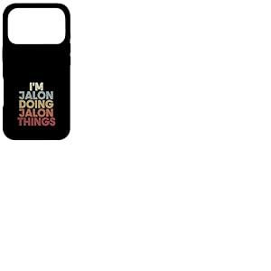 Jalon Name Jalon Personalized Name First Given Coque pour iPhone 17 Pro