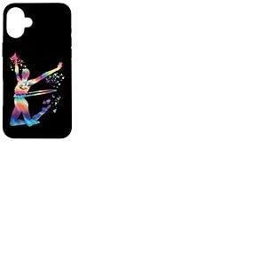 Gymnaste avec Cerceau pour Filles et Enfants Gymnastique Rythmique Coque pour iPhone 16 Plus