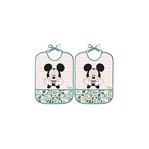Tigex Disney Baby Bavoir Eva Mickey (Lot de 2)