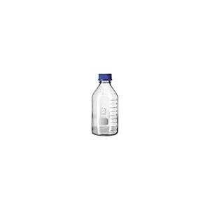 neoLab E-2058 flacons de laboratoire ecoLab avec anneau verseur et bouchon à vis, Duran GL 45, volume nominal 250 mL