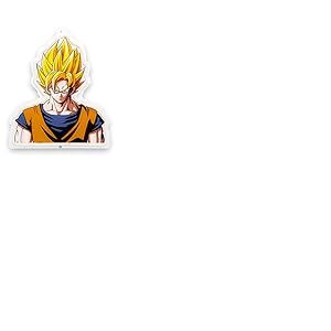 Teknofun - Licence Officiel Dragon Ball Z - D&eacute;coration lumineuse style n&eacute;on GOKU Super Sayan 40 cm - D&eacute;coration lumineuse - c&acirc;ble USB (inclus) - Livr&eacute; avec 2 supports - D&egrave;s 14 ans - 811415