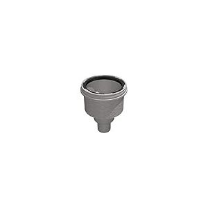LUX ELEMENTS Siphon vertical pour TUB LINE, TUB-LINE BA-S LTUBE1113, gris