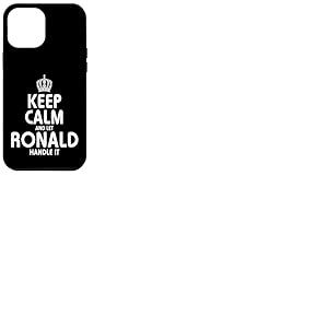 T-Shirt &agrave; Capuche Keep Calm Ronald Coque pour iPhone 12 Pro Max