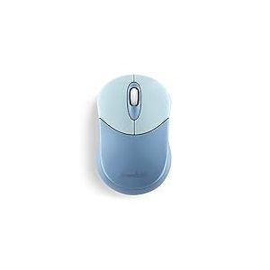 perixx PERIMICE-802BL Souris Bluetooth sans Fil Design Portable Compatible avec Windows, iOS et Android PC, Ordinateur Portable, Tablette et Smartphone Bleu