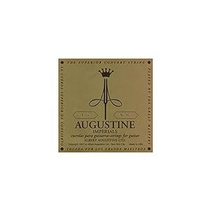 Augustine Imperial Jeu de cordes de guitare triple en nylon pour guitare classique Tension l&eacute;g&egrave;re Son clair