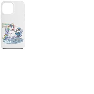 Licorne dr&ocirc;le chez Le Dentiste Rainbow Dental Design Coque pour iPhone 13 Pro Max