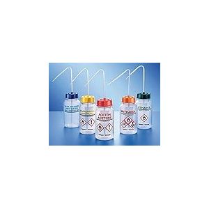 Dutscher 063446 "Acétone" Pissette à col Large, Capuchon Rouge, 500ml