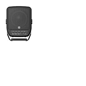 YAMAHA STAGEPAS 100 Sonorisation Portable – Amplification Classe D 100W, Haut-Parleur Coaxial à Compression Haute Qualité, Mixage 3 Canaux, Connectivité Bluetooth Multipoint, Léger – Noir