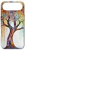 Saule pleureur | Mosaïque colorée Coque pour iPhone Air