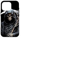 T&ecirc;te de mort faucheuse Coque pour iPhone 16 Pro