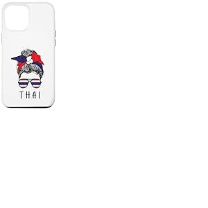 Thai Girl Thai Heritage Thailand Flag Coque pour iPhone 12 Pro Max