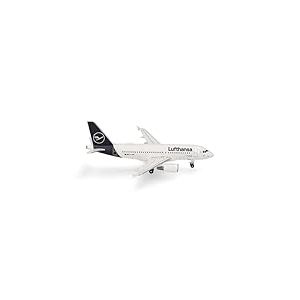 Herpa mod&egrave;le r&eacute;duit Avion Lufthansa Airbus A319, Miniature &agrave; l&rsquo;&eacute;chelle 1:500, pi&egrave;ce de Collection, mod&egrave;le d&rsquo;Avion sans Socle, m&eacute;tal